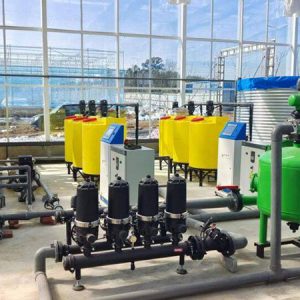 Installation of irrigation equipment