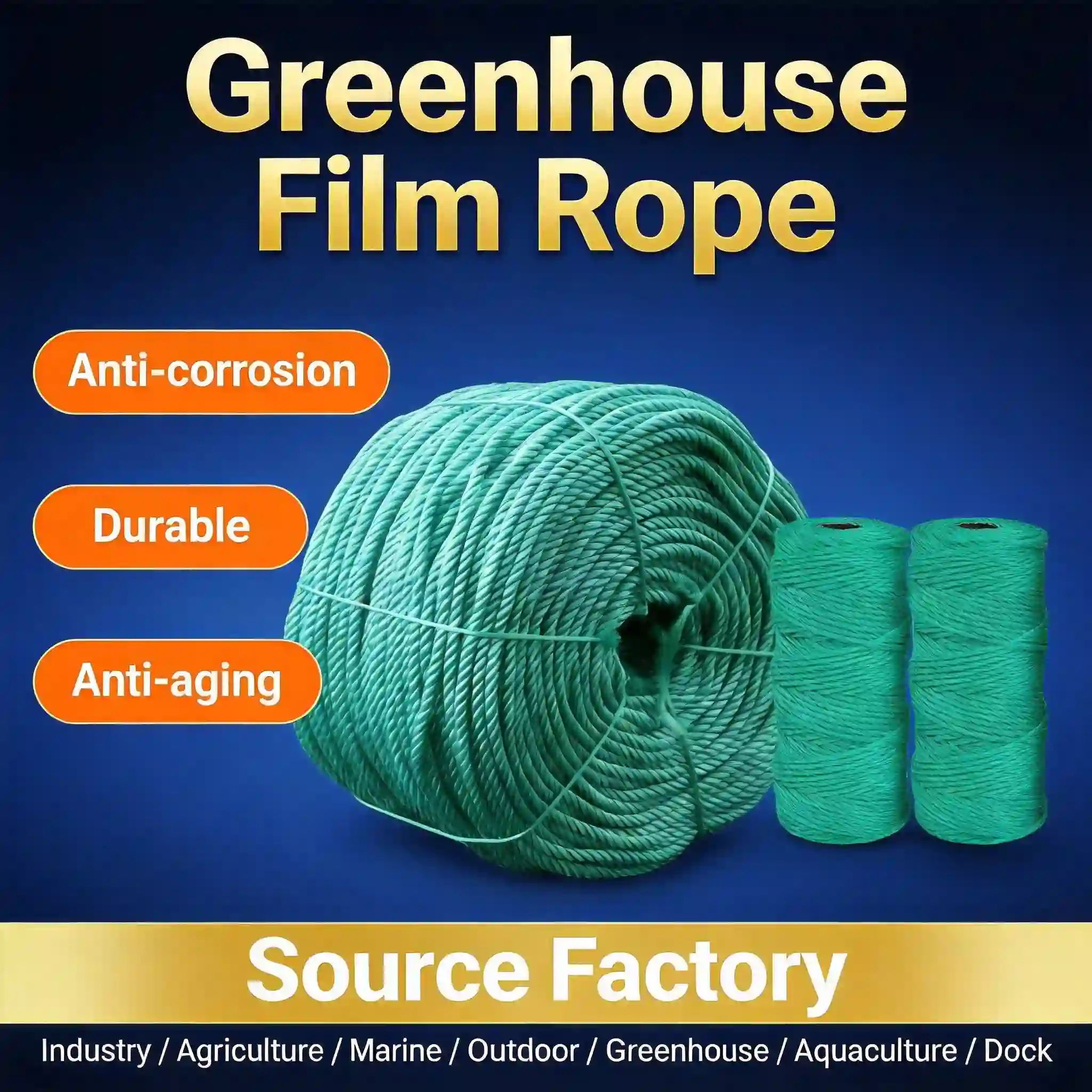 Pressing film rope