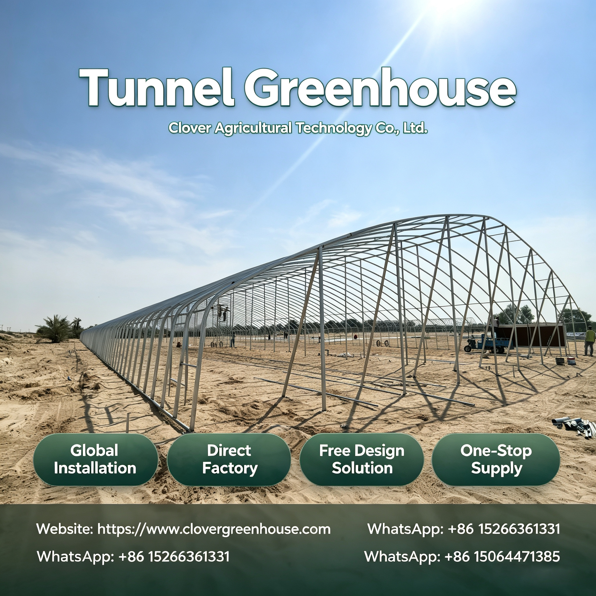 Tunnel greenhouse